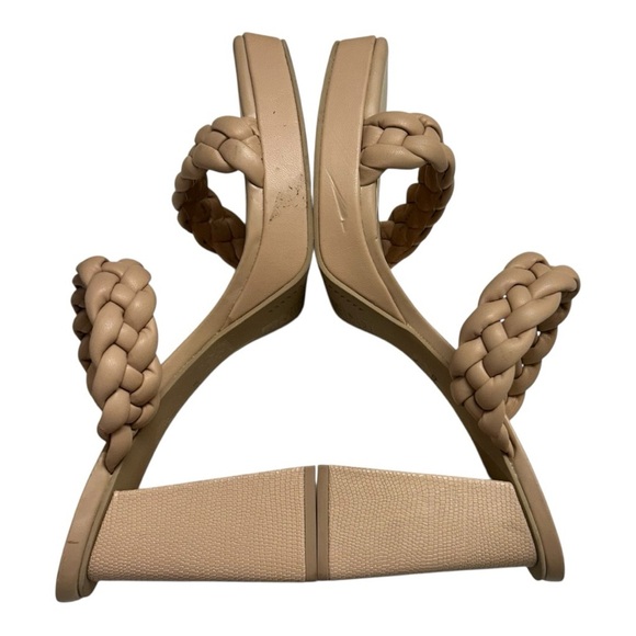 DV‎ by DOLCE VITA Women's Tan Nairi Braided Strappy Round Heel Sandal Size 11 - Picture 7 of 9